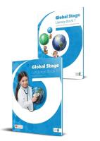 Okładka książki Global Stage 1 Language/Literacy Book + kod NAVIO