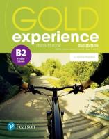 Okładka książki Gold Experience 2ed B2 SB +online practice PEARSON