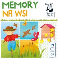 GRA MEMORY NA WSI KAPITAN NAUKA. Autor: ,. SmakLiter.pl Okładka książki GRA MEMORY NA WSI KAPITAN NAUKA