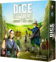 Gra - Dice Settlers: Osadnicy z Krwi i Kości. Wydawca: Lucrum. SmakLiter.pl Opakowanie Gra - Dice Settlers: Osadnicy z Krwi i Kości