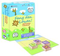 Gra - Złapmy lwa!/Fang clen Lowen! 3x4. Wydawca: EI System. SmakLiter.pl Opakowanie Gra - Złapmy lwa!/Fang clen Lowen! 3x4
