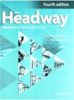 Headway 4E NEW Advanced WB without key OXFORD. Autor: Soars LIz, Soars John, Paul Hancock. SmakLiter.pl Okładka książki Headway 4E NEW Advanced WB without key OXFORD