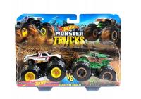 Opakowanie Hot Wheels. Monster Trucks Pojazd 1:64 2-pak