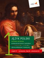 J. Polski LO 1 Sztuka wyrazu cz.2 podr. ZPR w.2019. Autor: Budna Katarzyna, Beata Kapela-Bagińska. SmakLiter.pl Okładka książki J. Polski LO 1 Sztuka wyrazu cz.2 podr. ZPR w.2019