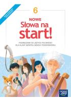J.Polski SP  6 Nowe Słowa na start! Podr w.2019 NE. Autor: Klimowicz Anna, Derlukiewicz Marlena. SmakLiter.pl Okładka książki J.Polski SP  6 Nowe Słowa na start! Podr w.2019 NE