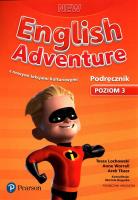 JĘZYK ANGIELSKI NEW ENGLISH ADVENTURE 3 PODRĘCZNIK TAP025. Autor: Tessa Lochowski, Anne Worrall, Tkacz Arek. SmakLiter.pl Okładka książki JĘZYK ANGIELSKI NEW ENGLISH ADVENTURE 3 PODRĘCZNIK TAP025