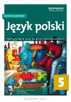 Język polski SP 5 Kształc. językowe. Podr. OPERON. Autor: Szaniawska Hanna. SmakLiter.pl Okładka książki Język polski SP 5 Kształc. językowe. Podr. OPERON
