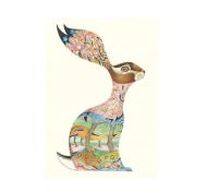 Karnet A114 B6 + koperta Różowy zając. Wydawca: DM Collection. SmakLiter.pl Opakowanie Karnet A114 B6 + koperta Różowy zając