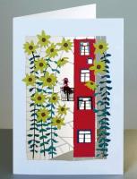 Opakowanie Karnet PM148 wycinany + koperta Słoneczniki