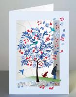 Opakowanie Karnet PM149 wycinany + koperta Muzyka