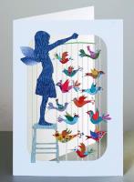 Opakowanie Karnet PM275 wycinany + koperta Wróżka