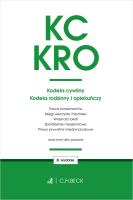 KODEKS CYWILNY KODEKS RODZINNY I OPIEKUŃCZY ORAZ USTAWY TOWARZYSZĄCE WYD. 8. Autor: Opracowanie zbiorowe. SmakLiter.pl Okładka książki KODEKS CYWILNY KODEKS RODZINNY I OPIEKUŃCZY ORAZ USTAWY TOWARZYSZĄCE WYD. 8