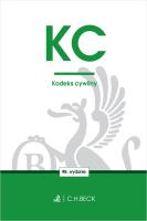 KODEKS CYWILNY WYD. 48. Autor: Opracowanie zbiorowe. SmakLiter.pl Okładka książki KODEKS CYWILNY WYD. 48