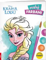 Okładka książki Kraina lodu. Maluj Farbami