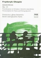 Krakowiak. Grand Rondeu de concert op. 14 PWM. Autor: Chopin Fryderyk. SmakLiter.pl Okładka książki Krakowiak. Grand Rondeu de concert op. 14 PWM
