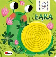 ŁĄKA DOTYKAM POZNAJĘ. Autor: Gensler Anna. SmakLiter.pl Okładka książki ŁĄKA DOTYKAM POZNAJĘ