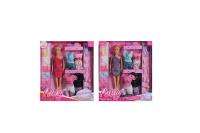 Opakowanie Lalka 30cm z szafą i akcesoriami mix 2 wzory