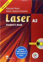Laser Edition A2 SB + eBook + online practice. Autor: Malcolm Mann Steve Taylore-Knowles. SmakLiter.pl Okładka książki Laser Edition A2 SB + eBook + online practice