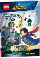 Lego DC. Super Heroes .Zagadki Leksa Luthora. Autor: Opracowanie zbiorowe. SmakLiter.pl Okładka książki Lego DC. Super Heroes .Zagadki Leksa Luthora