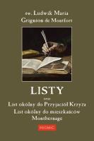 Okładka książki Listy oraz list okólny do Przyjaciół Krzyża...