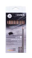 Lyra graduate graphite 24 sztuk. Autor: .Lyra. SmakLiter.pl Okładka książki Lyra graduate graphite 24 sztuk