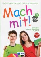 Mach mit! neu 3 KB PWN. Autor: Materniak-Behrens Mieczysława, Halina Wachowska-Behrens. SmakLiter.pl Okładka książki Mach mit! neu 3 KB PWN