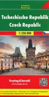 Mapa samochodowa - Czechy 1:250 000. Autor:   Praca zbiorowa. SmakLiter.pl Okładka książki Mapa samochodowa - Czechy 1:250 000