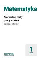 Okładka książki Matematyka LO 1 Maturalne karty pracy ZP cz.2 2019