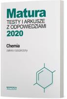 Matura 2020 Chemia Testy i arkusze ZR. Autor: Jacewicz Dagmara, Pranczk Joanna, Żamojć Krzysztof. SmakLiter.pl Okładka książki Matura 2020 Chemia Testy i arkusze ZR