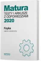 Matura 2020 Fizyka Testy i arkusze ZR. Autor: Doboszyńska Anna, Ewa Przysiecka. SmakLiter.pl Okładka książki Matura 2020 Fizyka Testy i arkusze ZR