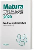 Matura 2020 WOS Testy i arkusze ZR. Autor: Freier-Pniok Barbara, Iwona Walendziak. SmakLiter.pl Okładka książki Matura 2020 WOS Testy i arkusze ZR