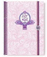 Opakowanie MN Purple&Pale Kołonotatnik A4/80 stron linia