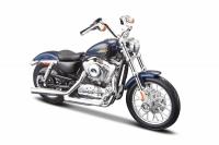 Opakowanie MOTOCYKL 2012 XL 1200V SEVENTY-TWO NIEBIESKI SKALA 1:18