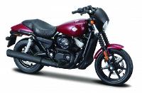 Opakowanie MOTOCYKL 2015 STREET 750 BORDOWY SKALA 1:18