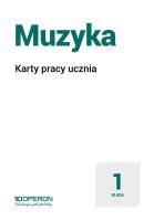 Okładka książki Muzyka LO KP ZP w.2019 OPERON