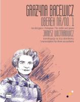 Oberek. Transkrypcja na trzy akordeony PWM. Autor: Bacewicz Grażyna. SmakLiter.pl Okładka książki Oberek. Transkrypcja na trzy akordeony PWM