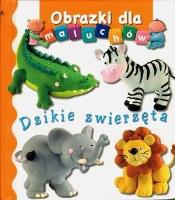 Obrazki dla maluchów - Dzikie zwierzęta. Autor: Nathalie Belineau. SmakLiter.pl Okładka książki Obrazki dla maluchów - Dzikie zwierzęta