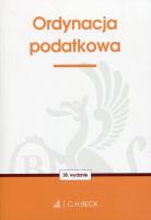 Ordynacja podatkowa. Wydawca: C.H. Beck. SmakLiter.pl Opakowanie Ordynacja podatkowa