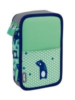 Opakowanie Piórnik 2 poz. z wyprawką Net&Lit zielony MILAN