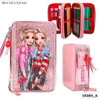Opakowanie PIÓRNIK POTRÓJNY Z WYPOSAŻENIEM TOPMODEL PINK 10384
