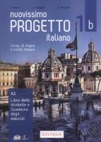 Progetto italiano Nuovissimo 1B podr.+ ćw.+ CD. Autor: T. Marin, L. Ruggieri, S. Magnelli. SmakLiter.pl Okładka książki Progetto italiano Nuovissimo 1B podr.+ ćw.+ CD