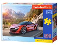 Puzzle 100 Sports Car CASTOR. Wydawca: Castorland. SmakLiter.pl Opakowanie Puzzle 100 Sports Car CASTOR