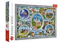 Opakowanie Puzzle 1000 Zamki Świata TREFL