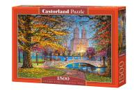Puzzle 1500 Autumn Stroll Centtral Park CASTOR. Wydawca: Castorland. SmakLiter.pl Opakowanie Puzzle 1500 Autumn Stroll Centtral Park CASTOR