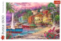 Opakowanie Puzzle 1500 Na złotych brzegach TREFL