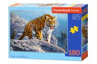 Opakowanie Puzzle 180 Tiger on the rock CASTOR
