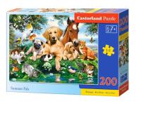 Puzzle 200 Summer Pals CASTOR. Wydawca: Castorland. SmakLiter.pl Opakowanie Puzzle 200 Summer Pals CASTOR
