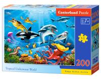 Puzzle 200 Tropical Underwater World CASTOR. Wydawca: Castorland. SmakLiter.pl Opakowanie Puzzle 200 Tropical Underwater World CASTOR