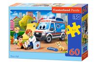Puzzle 60 First Aid CASTOR. Wydawca: Castorland. SmakLiter.pl Opakowanie Puzzle 60 First Aid CASTOR