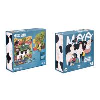 Opakowanie PUZZLE KRÓWKA MOO LONDJI